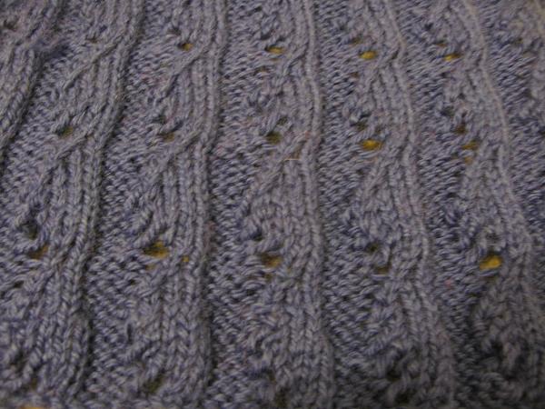 Knitting Stitches - Fuchsia pattern - Time To Craft