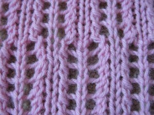 Knitting Stitches - Grape Hyacinth - Time To Craft