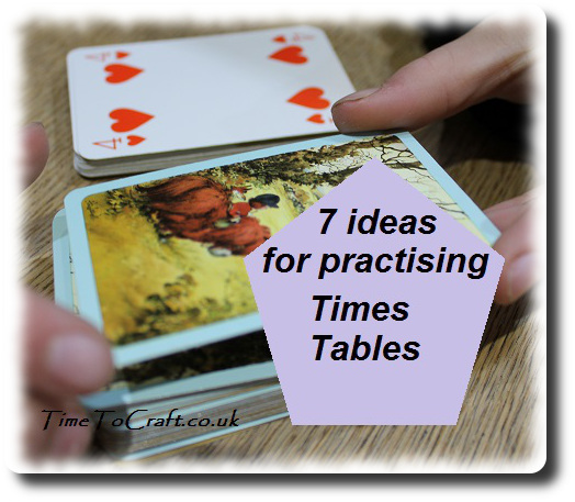 7 ideas for practising times table