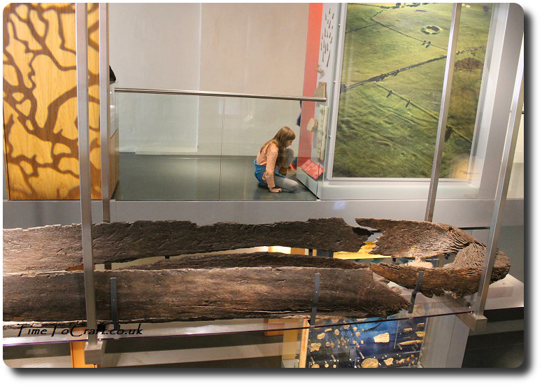 canoe boat in taunton museum