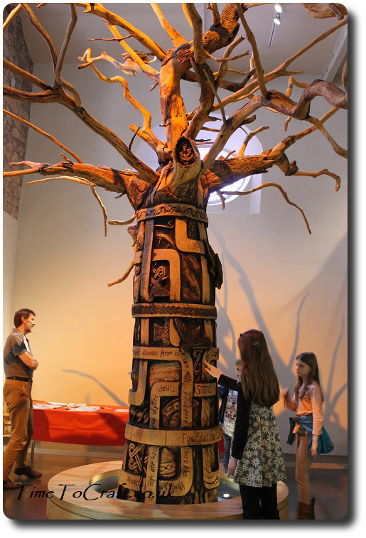tree at Taunton museum