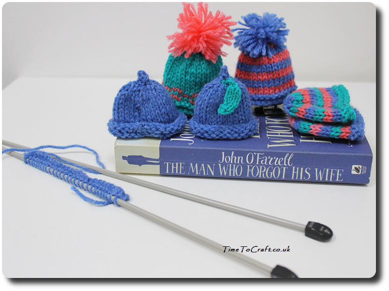 The man who forgot his wife book and Innocent drink hats knitting needles