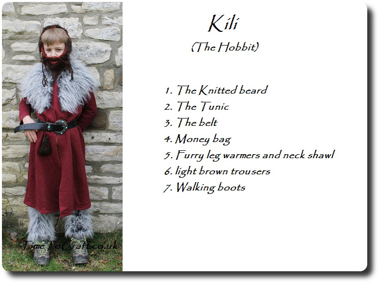 Kili in the Hobbit costume