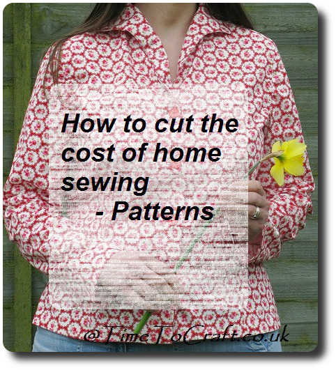 cutting the cost of home sewing dressmaking patterns