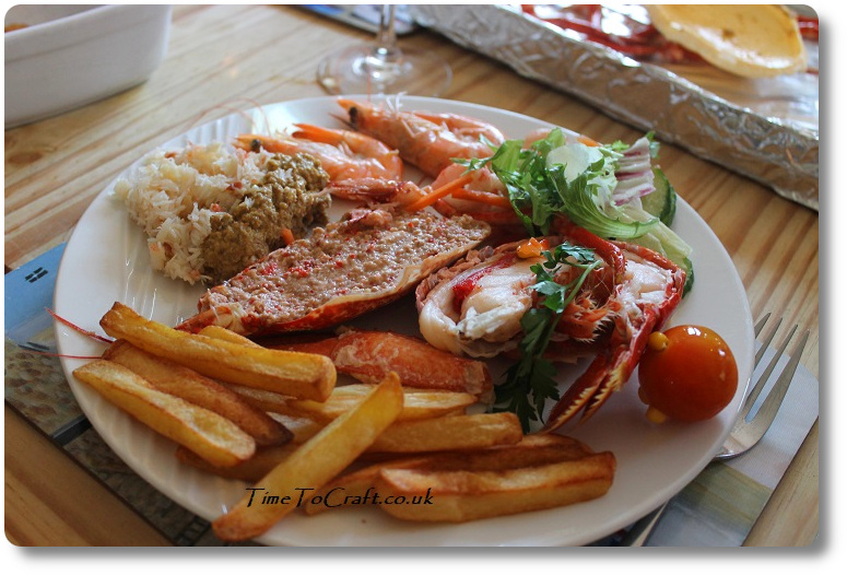 Seafood platter