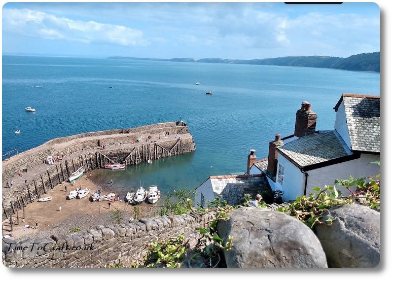 Clovelly harbour