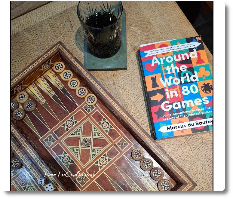 Backgammon and colour -ful book