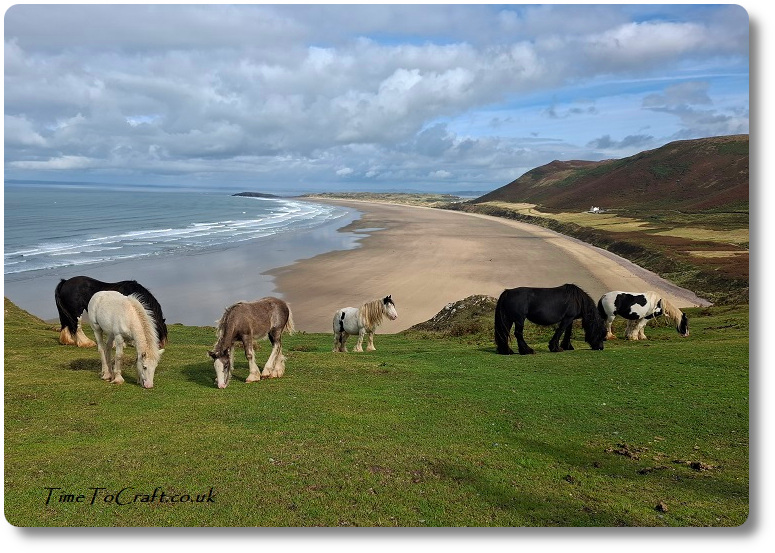 Rhossili beach, gower