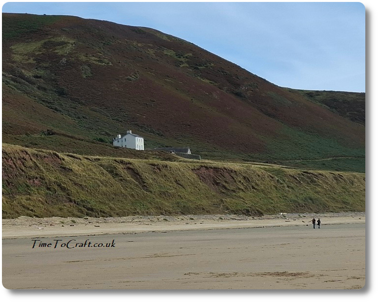 The cottage on Rossili beach