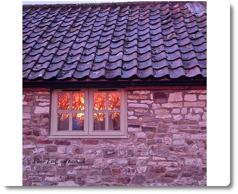 Lights in the window